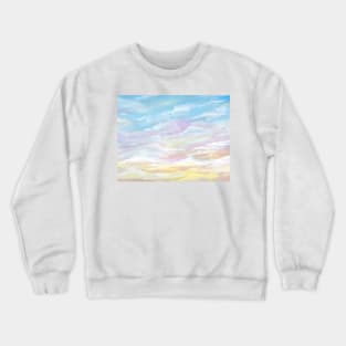 Watercolor Sunset Crewneck Sweatshirt